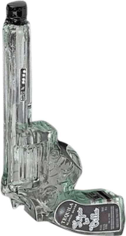 68,95 € 免费送货 | 龙舌兰酒 Hijos de Villa Pistola Blanco — 白色的 哈利斯科 墨西哥 小瓶装 20 cl