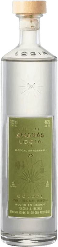 165,95 € Бесплатная доставка | Мескаль Amaras Logia Coyote Oaxaca Мексика 70 cl