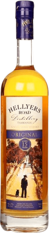 158,95 € Envio grátis | Whisky Single Malt Hellyers Road Tasmania Austrália 15 Anos 70 cl