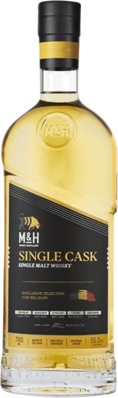 94,95 € Бесплатная доставка | Односолодовый виски Milk & Honey M&H Single Cask — Одна бочка Израиль 70 cl