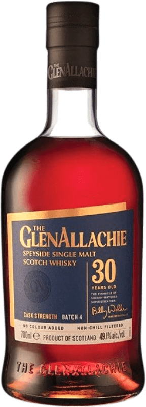 1 326,95 € 免费送货 | 单一麦芽威士忌 Glenallachie Nº 4 Batch — 批次 斯佩塞 英国 30 岁 70 cl