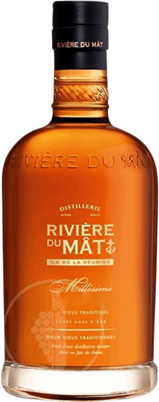 106,95 € Envío gratis | Ron Rivière Du Mat Millésimé Francia 70 cl