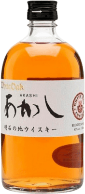 94,95 € Free Shipping | Single Malt Whisky White Oak Akashi Japan Medium Bottle 50 cl