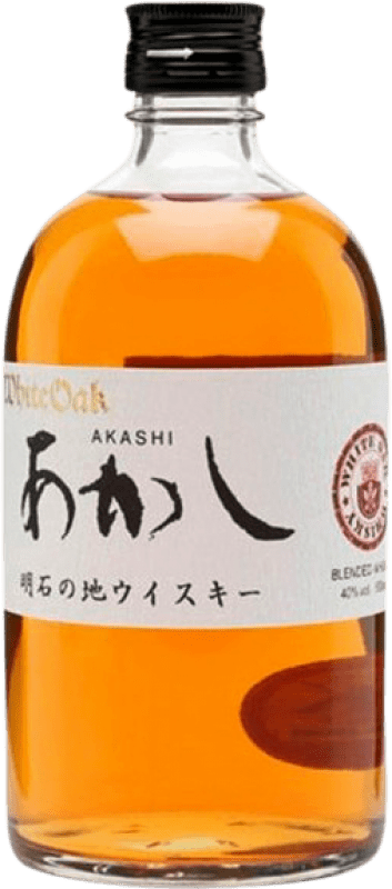 75,95 € 免费送货 | 单一麦芽威士忌 White Oak Akashi 日本 中瓶装 50 cl