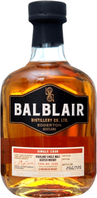 1 649,95 € 免费送货 | 单一麦芽威士忌 Balblair 1988 Single Cask — 单桶, Vintage 高地 英国 70 cl