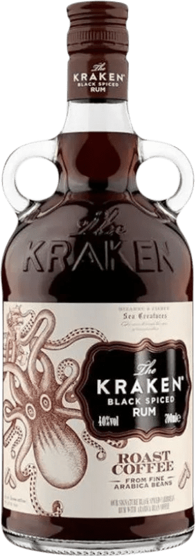 46,95 € 送料無料 | ラム The Kraken Black Spiced Black — 黒 トリニダード・トバゴ 1 L Coffee — コーヒー