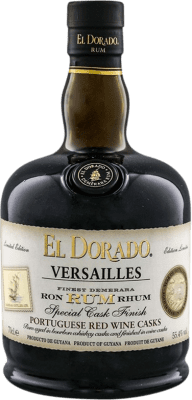 199,95 € Free Shipping | Rum Demerara El Dorado Versailles Portuguese Red Wine Cask Finish Guyana 70 cl