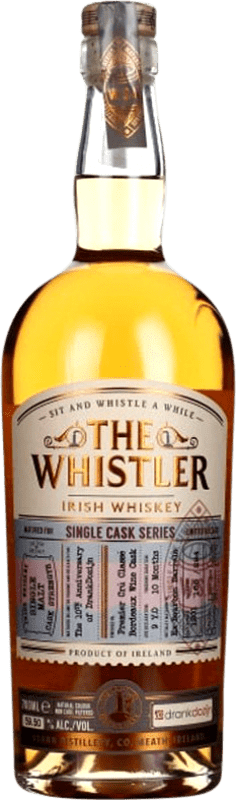101,95 € Free Shipping | Blended Whisky Boann The Whistler Series 1er Premier Crú Classé Bordeaux Wine Single Cask Ireland 70 cl
