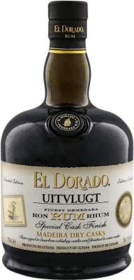 199,95 € Free Shipping | Rum Demerara El Dorado Uitvlugt Madeira Dry Cask Finish Guyana 70 cl