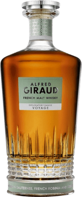 228,95 € Envío gratis | Whisky Single Malt Alfred Giraud Voyage Francia 70 cl
