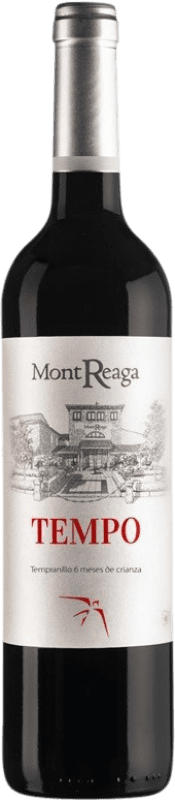 13,95 € Бесплатная доставка | Красное вино Mont Reaga Tempo 6 Meses молодое I.G.P. Vino de la Tierra de Castilla Кастилья-Ла-Манча Испания Tempranillo — Темпранильо 75 cl