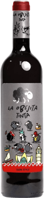 9,95 € Kostenloser Versand | Rotwein Ladrón de Lunas La Obejita Tinto — Rot D.O. Utiel-Requena Valencianische Gemeinschaft Spanien Tempranillo 75 cl