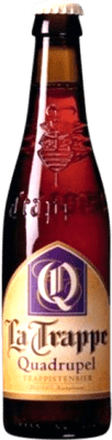 3,95 € 免费送货 | 啤酒 La Trappe Quadruple Malt — 四麦芽 Tilburg 荷兰 三分之一升瓶 33 cl
