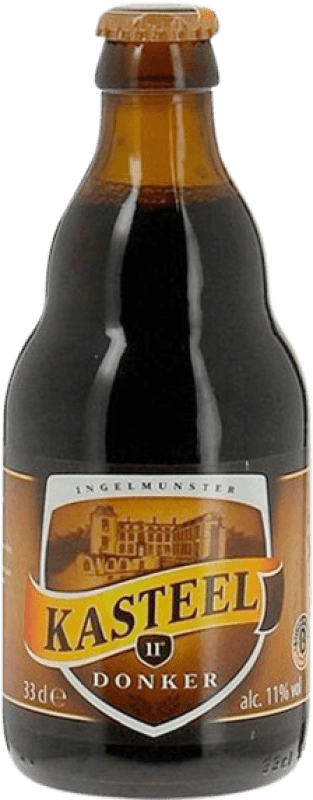 3,95 € Free Shipping | Beer Van Honsebrouck Kasteel Brown Ale Flandes Belgium Third-Liter Bottle 33 cl