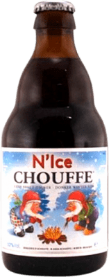 5,95 € Envío gratis | Cerveza Chouffe Nice Valonia Bélgica Botellín Tercio 33 cl