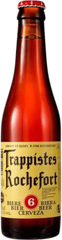 3,95 € 送料無料 | ビール Rochefort 6º Red Ale — レッドビール Valonia ベルギー 1/3ボトル 33 cl