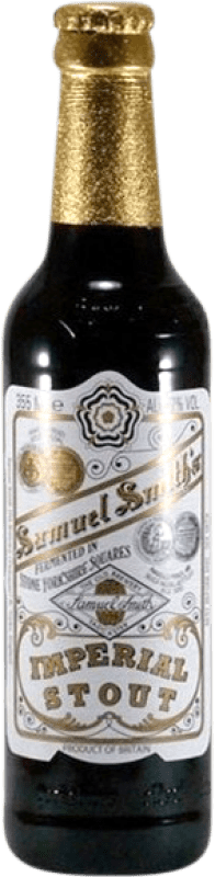 4,95 € Free Shipping | Beer Samuel Smith Imperial, Stout Yorkshire United Kingdom Third-Liter Bottle 35 cl