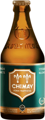 6,95 € Envío gratis | Cerveza Chimay 150th Special Anniversary Edition — Edición Especial Aniversario Valonia Bélgica Botellín Tercio 33 cl