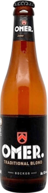 4,95 € 免费送货 | 啤酒 Omer Vander Ghinste Flandes 比利时 三分之一升瓶 33 cl