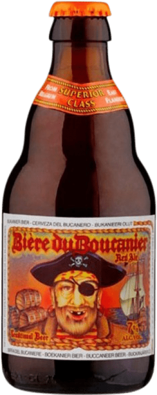 2,95 € 免费送货 | 啤酒 Van Steenberge Boucanier Red Ale — 红啤酒 Flandes 比利时 三分之一升瓶 33 cl