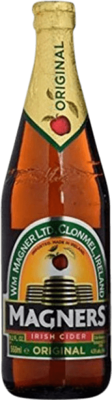 6,95 € Envío gratis | Cerveza Magners Irlanda Botella Medium 50 cl Manzana