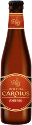 5,95 € Spedizione Gratuita | Birra Het Anker Carolus Ambrio Malinas Belgio Bottiglietta Terzo 33 cl