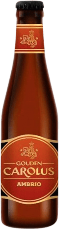 3,95 € 送料無料 | ビール Het Anker Carolus Ambrio Malinas ベルギー 1/3ボトル 33 cl