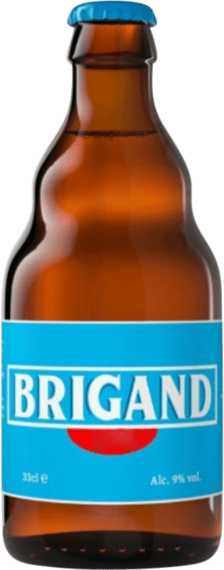 3,95 € Spedizione Gratuita | Birra Van Honsebrouck Brigand Flandes Belgio Bottiglietta Terzo 33 cl