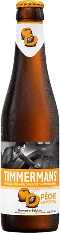4,95 € Envoi gratuit | Bière Timmermans Lambic Brabante Belgique Bouteille Tiers 33 cl Pêche