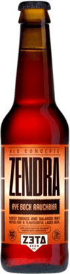 6,95 € Free Shipping | Beer Zeta Zendra Valencian Community Spain Third-Liter Bottle 33 cl