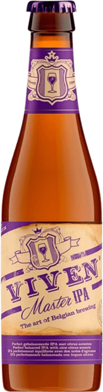 3,95 € 免费送货 | 啤酒 Van Viven Master IPA — India Pale Ale Flandes 比利时 三分之一升瓶 33 cl