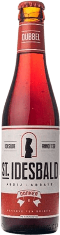 2,95 € 送料無料 | ビール Huyghe Saint Idesbald Doble Malta — ダブルモルト Flandes ベルギー 1/3ボトル 33 cl