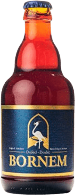 2,95 € Kostenloser Versand | Bier Van Steenberge Bornem Double Malt — Doppelmalz Flandes Belgien Drittelliterflasche 33 cl