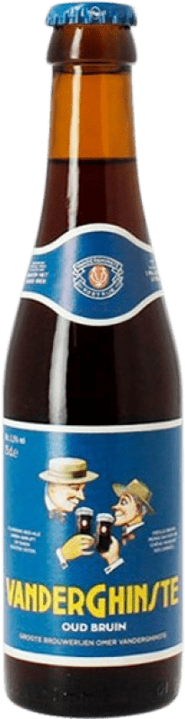 2,95 € Бесплатная доставка | Пиво Omer Vander Ghinste Rood Bruin Flandes Бельгия Мини-бутылка 25 cl