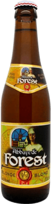 4,95 € Free Shipping | Beer Silly Abbaye de Forest Blonde Belgium Third-Liter Bottle 33 cl