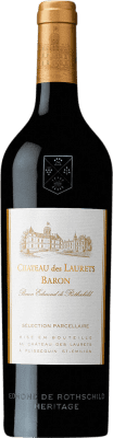 372,95 € 免费送货 | 红葡萄酒 Baron Edmond de Rothschild Château des Laurets 甄选, Vino de Parcela — 单一地块葡萄酒 法国 双大瓶 — Jeroboam-Double Magnum 3 L