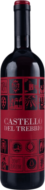 13,95 € Spedizione Gratuita | Vino Rosso Castello del Trebbio Superiore D.O.C.G. Chianti Toscana Italia 75 cl