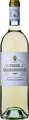 48,95 € Envio grátis | Vinho Branco Château Carbonnieux La Croix A.O.C. Pessac-Léognan Bordeaux França 75 cl