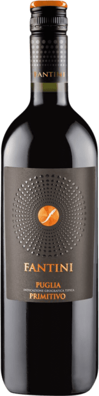 15,95 € 送料無料 | 赤ワイン Fantini I.G.T. Puglia プーリア イタリア Primitivo — プリミティーヴォ 1 L