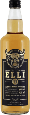 53,95 € Envio grátis | Whisky Single Malt Finch Elli Seleção, Edição Limitada Schwäbischer Hochland Alemanha 11 Anos 70 cl