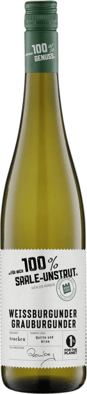 11,95 € Spedizione Gratuita | Vino Bianco Markgräfler Für mich 100 Weißburgunder & Grauburgunder Q.b.A. Saale-Unstrut Saale Unstrut Germania Pinot Grigio, Pinot Bianco 75 cl
