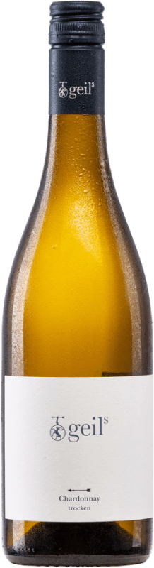 17,95 € Envío gratis | Vino Blanco Geils Alemania Chardonnay 75 cl