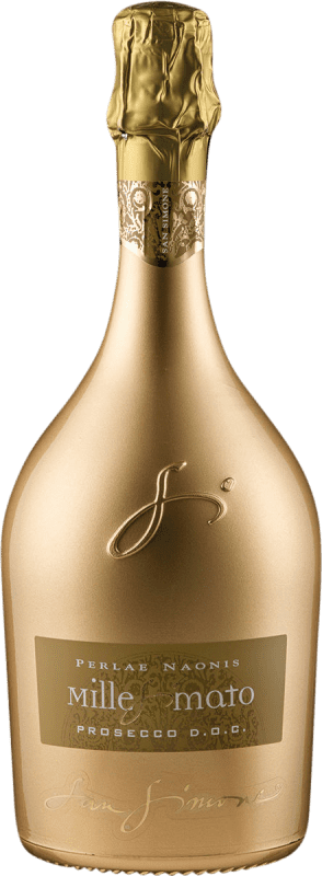 25,95 € Envoi gratuit | Vin Mousseux Blanc Gino Brisotto Brut Gold — Édition Or, Millesimato D.O.C. Prosecco Italie 75 cl
