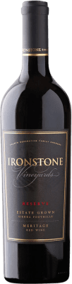 66,95 € 送料無料 | 赤ワイン Ironstone Meritage Grown Estate Wine — エステートワイン レセルバ アメリカ 75 cl
