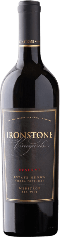 66,95 € 送料無料 | 赤ワイン Ironstone Meritage Grown Estate Wine — エステートワイン レセルバ アメリカ 75 cl
