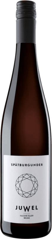 26,95 € Envío gratis | Vino Tinto Juliane Eller Juwel Trocken — Seco Q.b.A. Rheinhessen Rheinhessen Alemania Pinot Negro 75 cl
