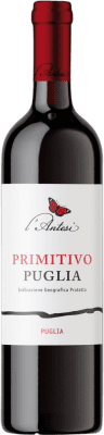 16,95 € 免费送货 | 红葡萄酒 L'Antesi I.G.T. Puglia 普利亚大区 意大利 Primitivo — 普里米蒂沃 75 cl
