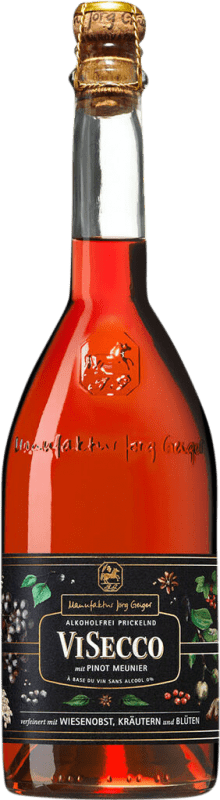 22,95 € Envoi gratuit | Vin Mousseux Rosé Jörg Geiger Visecco Seco — Sec Allemagne Pinot Meunier 75 cl Sans Alcool