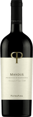 19,95 € 免费送货 | 红葡萄酒 Pietrapura Mandus D.O.C. Primitivo di Manduria 普利亚大区 意大利 75 cl