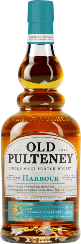48,95 € 免费送货 | 单一麦芽威士忌 Old Pulteney Harbour 苏格兰 英国 70 cl